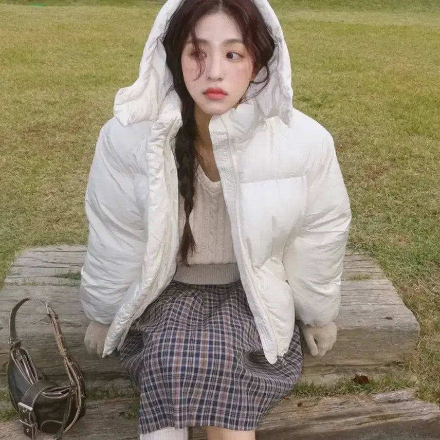 [BUNJANG] Bitter Cells Check Pleated Skirt (S) / (새상품, 택o)비터셀즈 체크 플리츠 스커트(s)