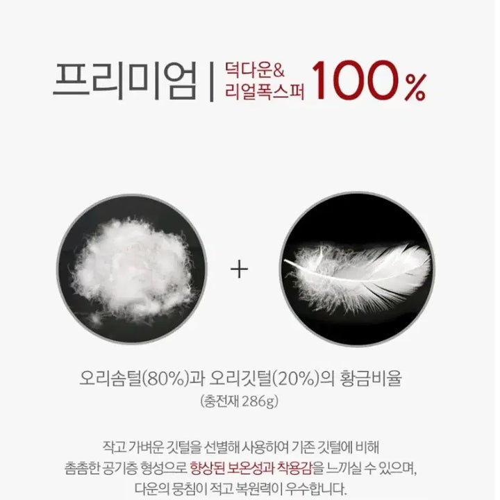 [BUNJANG] Dabagirl Black Fox Fur Down Padded Jacket S / 다바걸 블랙 폭스퍼 패딩 S