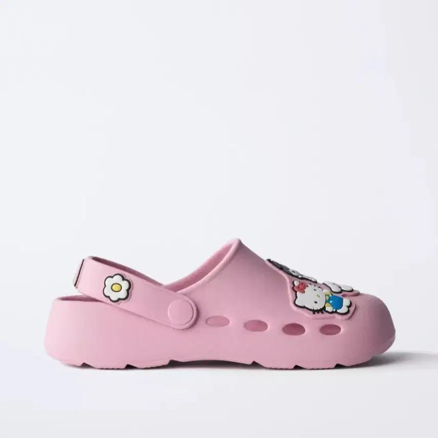 [BUNJANG] Zara Hello Kitty Crocs Sandals / 자라x헬로키티 크록스 샌들