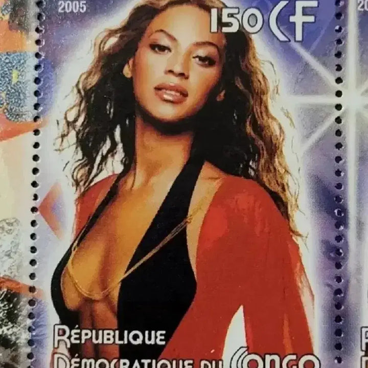 [BUNJANG] Beyonce Knowles 2005 Commemorative Stamp / 2005년 미국최고의 가수 비욘세 기념 우표 Beyonce Knowle