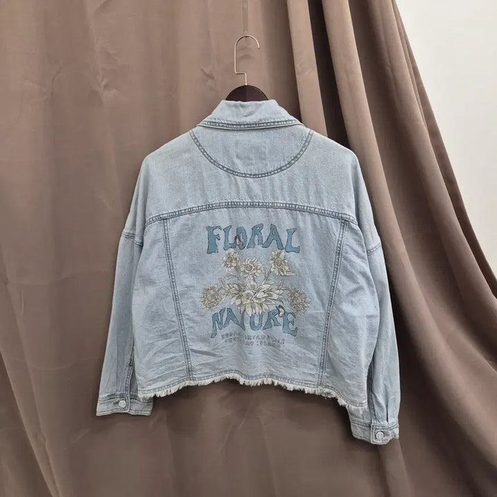 [BUNJANG] Thursday Island Loose Fit Crop Denim Jacket S / Thursday Island 루즈핏 크롭 데님자켓 S