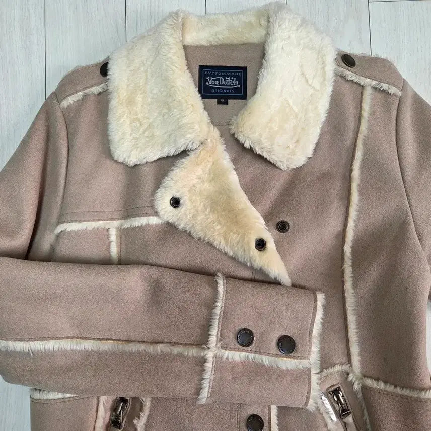 [BUNJANG] BONDUTCH Suede Mouton Jacket / 본더치 스웨이드 무스탕 자켓