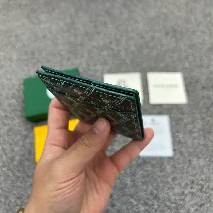 [BUNJANG] Goyard Insert Card Wallet - Green / {정품} 고야드 인서트 카드지갑 그린
