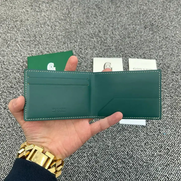 [BUNJANG] Goyard Insert Card Wallet - Green / {정품} 고야드 인서트 카드지갑 그린