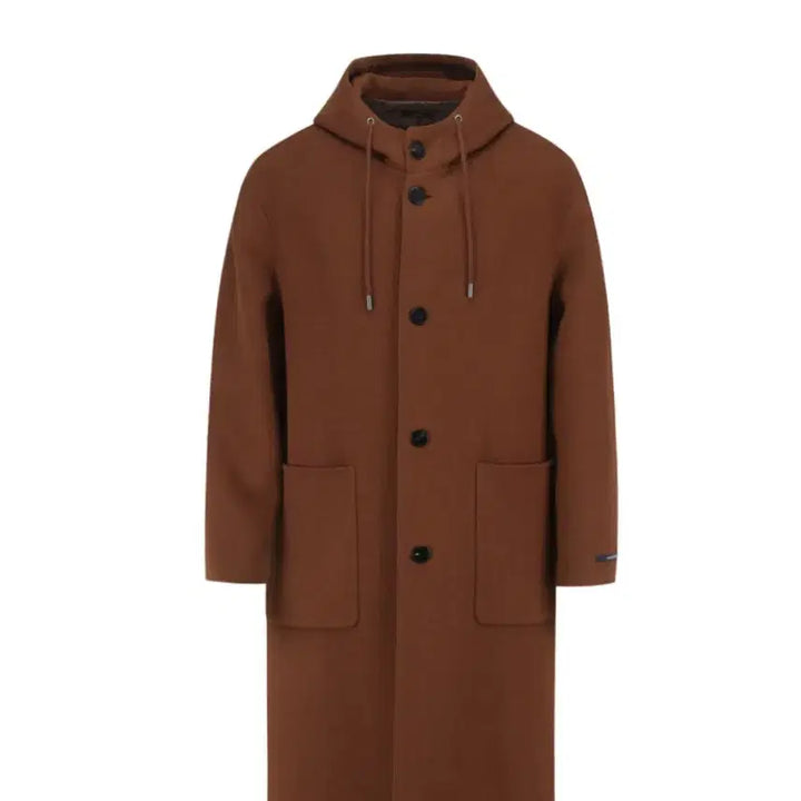 [BUNJANG] Mmgl Ziozia Collaboration Camel Hooded Coat / Mmgl x ziozia콜라보 코트 105