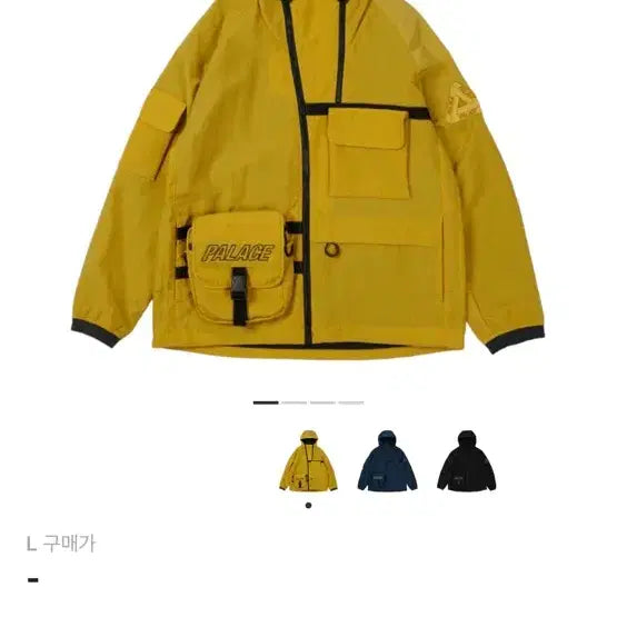 [BUNJANG] Palace 21FW Windbreaker Jacket / 팔라스 바람막이 21fw