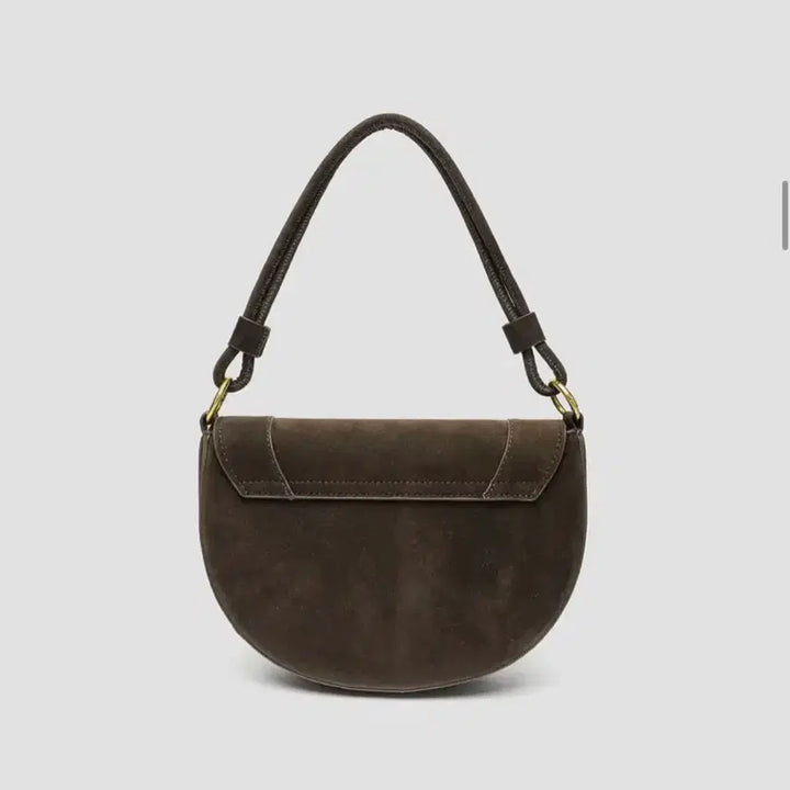 [BUNJANG] ZARA Suede Half Moon Crossbody Bag Brown / (ZARA여성 패션 핸드백 )스웨이드 반달 크로스백 브라운