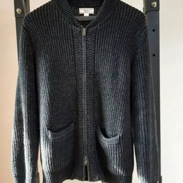 [BUNJANG] J.Crew Wallace &amp; Barnes Cotton Zip-up Knit / 제이크루 wallace barnes 코튼 집업 니트