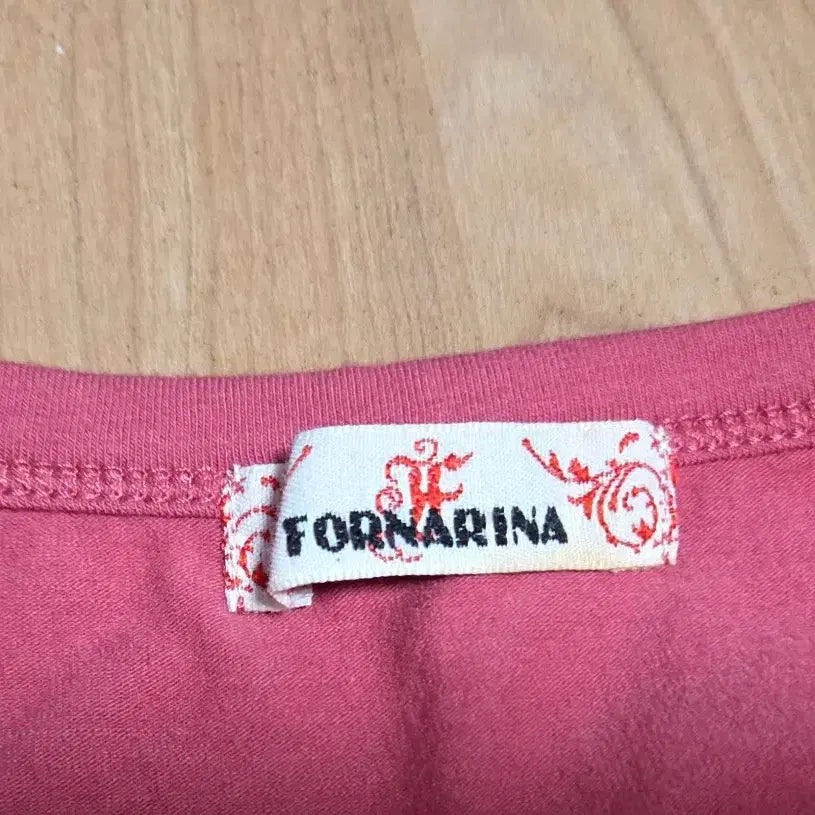 [BUNJANG] Fornarina Lace Sleeve Cotton T-shirt / 이태리 포나리나 팔 레이스 스판면티
