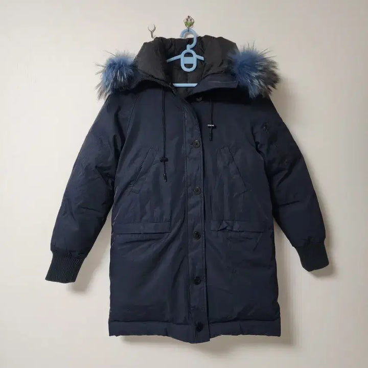 [BUNJANG] Kenzo Long Puffer Jacket Navy Size S / KENZO 롱패딩 네이비 S