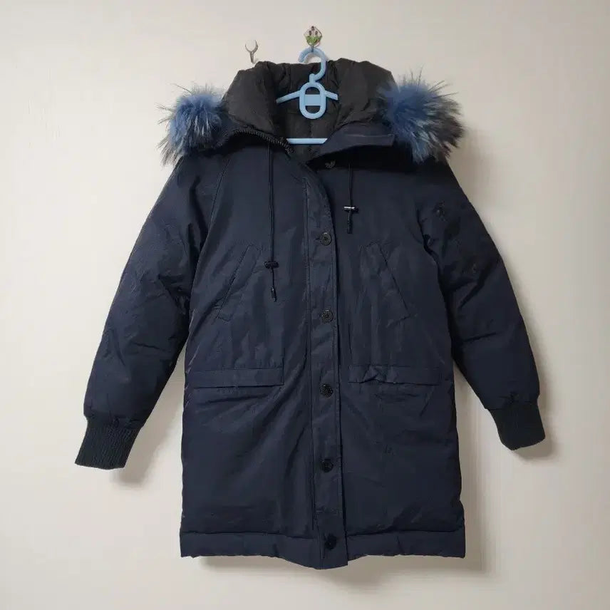 [BUNJANG] Kenzo Long Puffer Jacket Navy Size S / KENZO 롱패딩 네이비 S