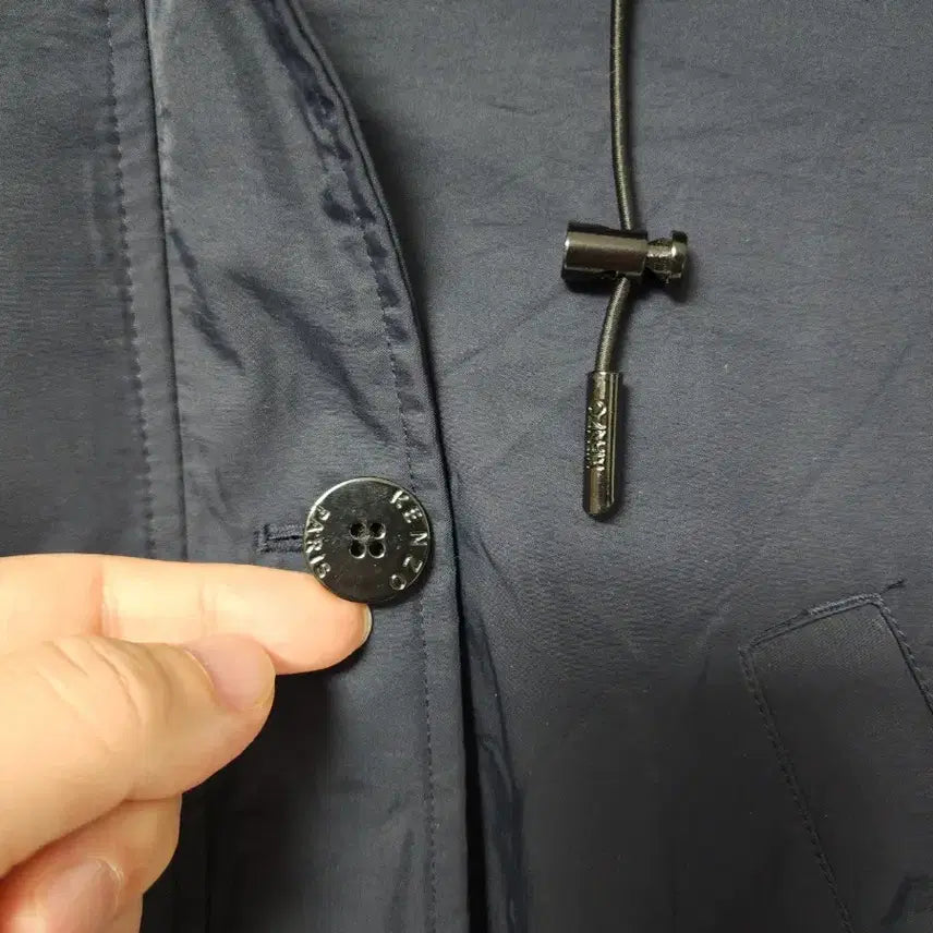 [BUNJANG] Kenzo Long Puffer Jacket Navy Size S / KENZO 롱패딩 네이비 S