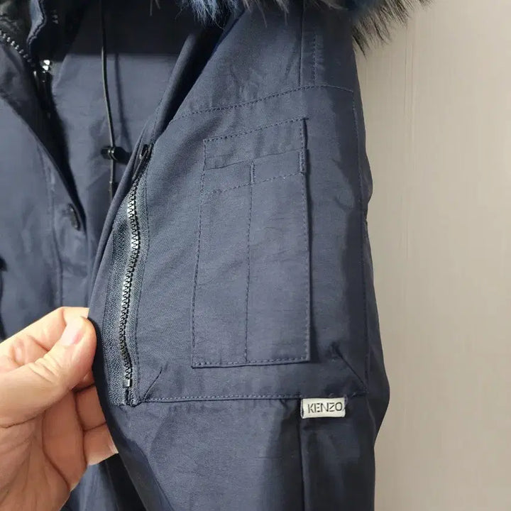 [BUNJANG] Kenzo Long Puffer Jacket Navy Size S / KENZO 롱패딩 네이비 S