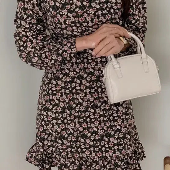 [BUNJANG] Lilly & Co Flower Mini Dress / 새옷)리리앤코 플라워 미니원피스(66-77/88-99)