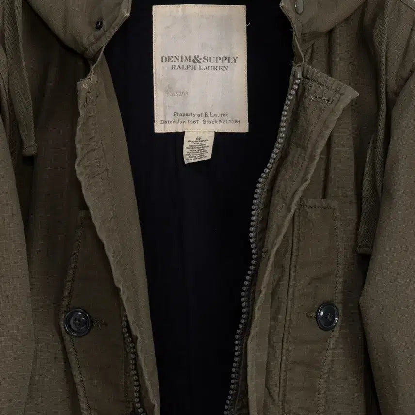 [BUNJANG] Denim & Supply Ralph Lauren Hooded Field Jacket / Denim&Supply 폴로 랄프로렌 후드 야상 점퍼