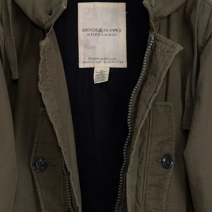 [BUNJANG] Denim & Supply Ralph Lauren Hooded Field Jacket / Denim&Supply 폴로 랄프로렌 후드 야상 점퍼