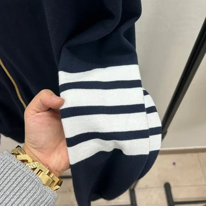 [BUNJANG] Thom Browne Blouson Zip Jacket (Size 3) / {3 Size} 톰브라운 블루종 집업 자켓