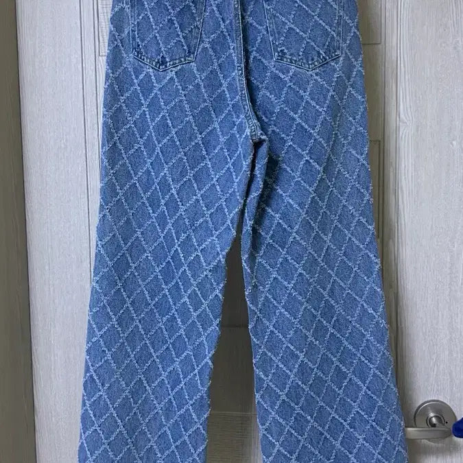 [BUNJANG] Seokjin High Waist Checkered Pants / 서쿠키 하이웨스트 체크진 팬츠 xs