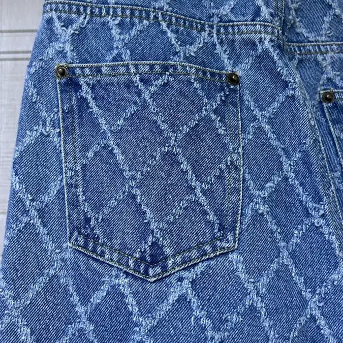 [BUNJANG] Seokjin High Waist Checkered Pants / 서쿠키 하이웨스트 체크진 팬츠 xs