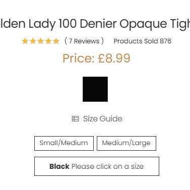 [BUNJANG] Golden Lady 100D Tights / Golden Lady by Italy - 100D 타이즈