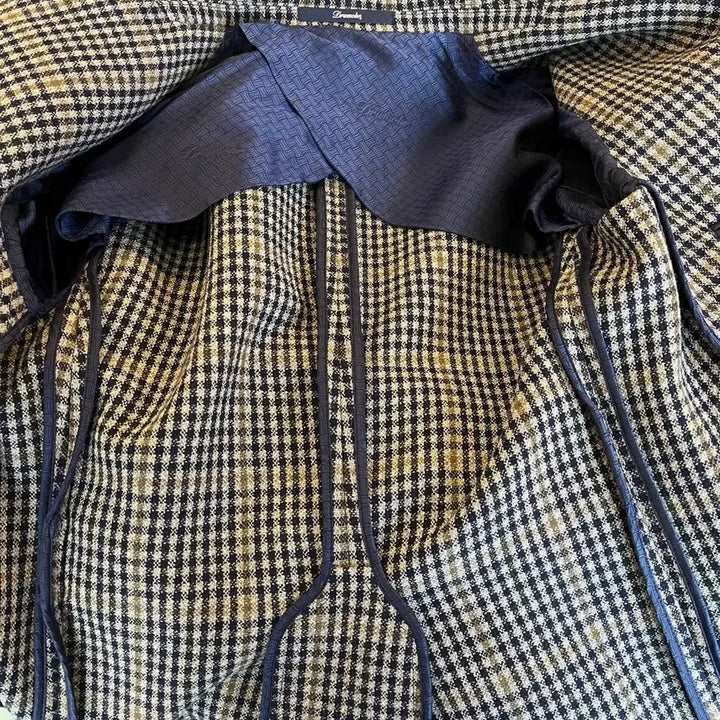 [BUNJANG] Drumohr Gunclub Pattern Double Coat / 드루모어 건클럽 패턴 더블코트 ( IT 50 )