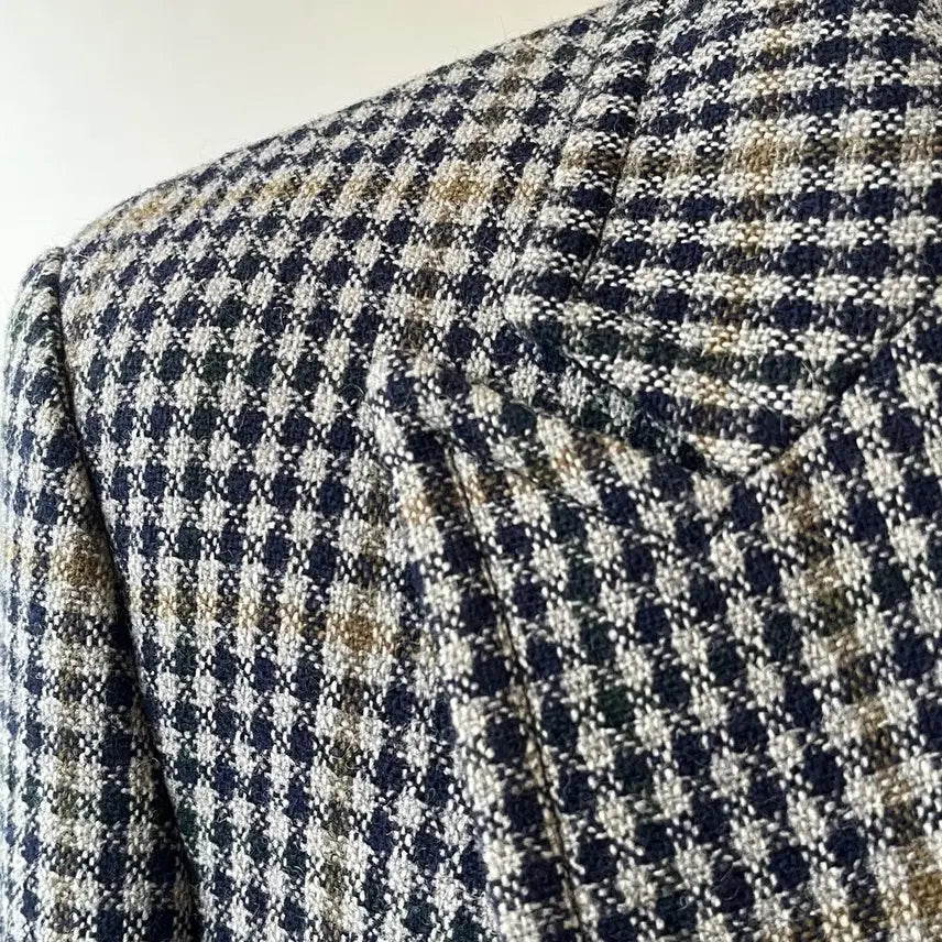 [BUNJANG] Drumohr Gunclub Pattern Double Coat / 드루모어 건클럽 패턴 더블코트 ( IT 50 )