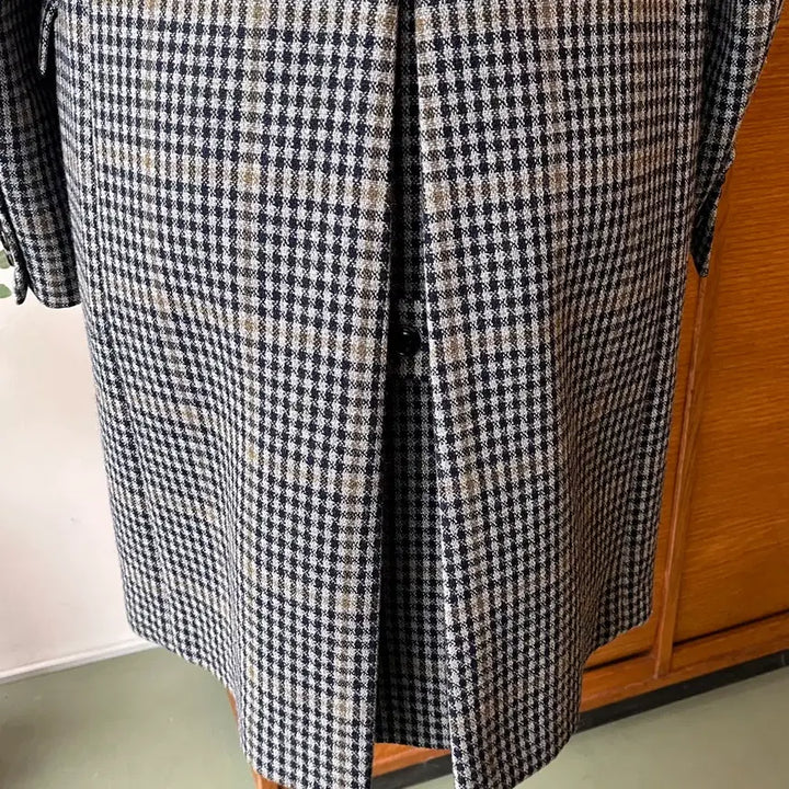 [BUNJANG] Drumohr Gunclub Pattern Double Coat / 드루모어 건클럽 패턴 더블코트 ( IT 50 )