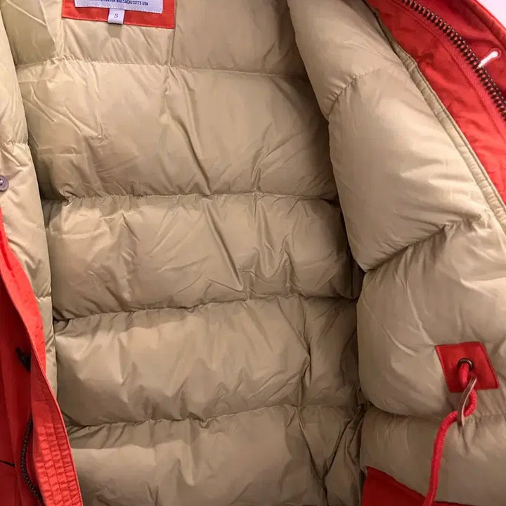 [BUNJANG] Penfield Orange Down Jacket S / 펜필드 오렌지 다운 패딩 S
