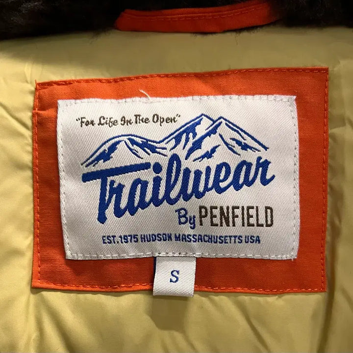 [BUNJANG] Penfield Orange Down Jacket S / 펜필드 오렌지 다운 패딩 S