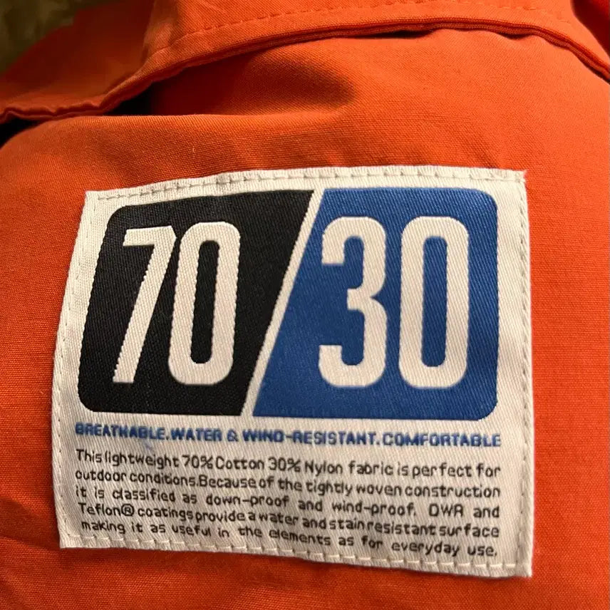 [BUNJANG] Penfield Orange Down Jacket S / 펜필드 오렌지 다운 패딩 S