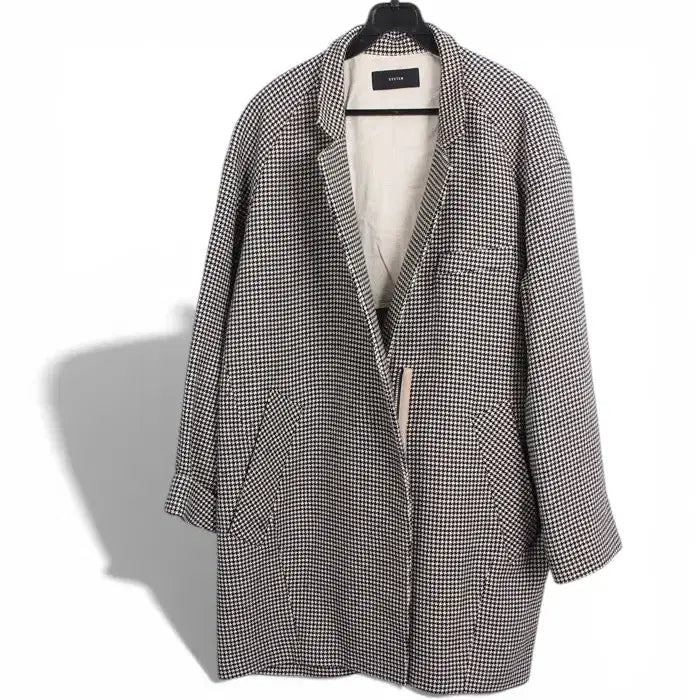 [BUNJANG] System Houndstooth Zip-up Jacket / 여성82/ 시스템 하운드투스 집업자켓