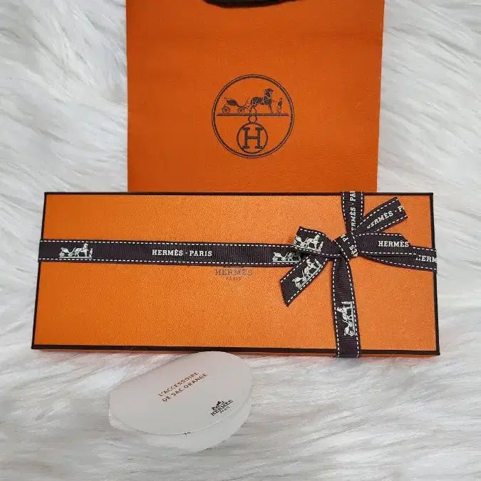 [BUNJANG] Hermès Orange Bag Charm Pegasus Keyring Set / 25)에르메스오랑쥬백참  페가수수키링 박스 소품박스셋트
