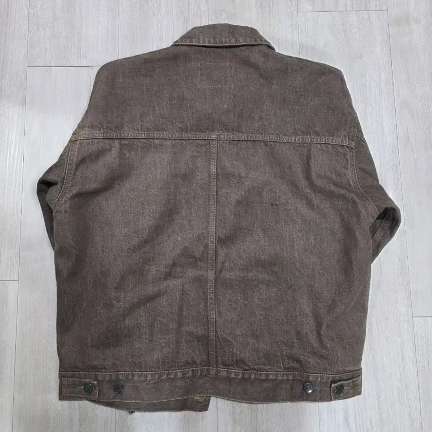 [BUNJANG] Leegaz Denim Jacket Brown / 리가즈 데님 자켓 브라운