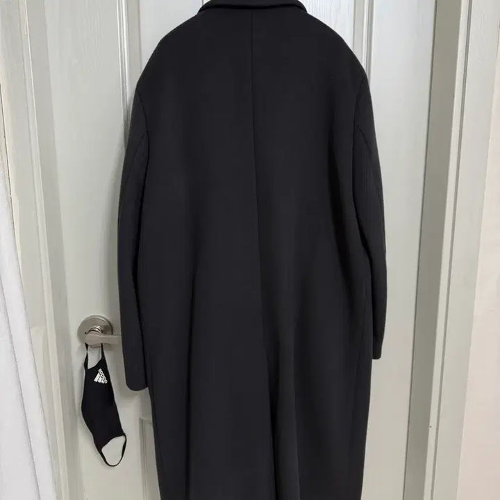 [BUNJANG] Musinsa Standard Cashmere Blend Coat - Dark Gray - L Size / 무신사 스탠다드 캐시미어 코트 L 사이즈