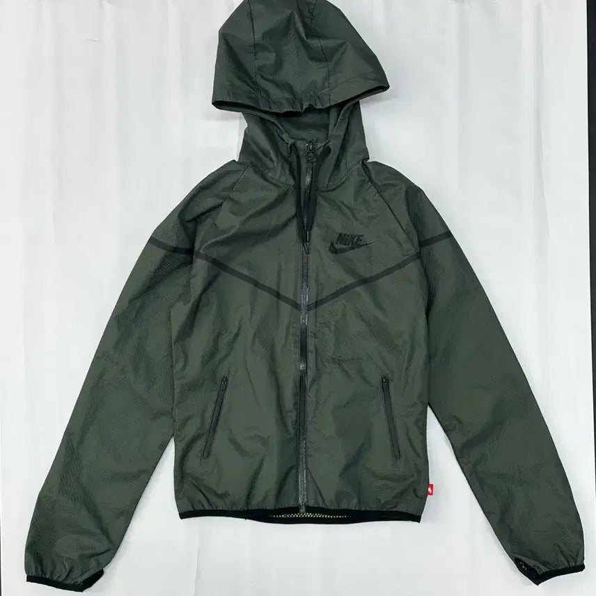 [BUNJANG] Nike Gorpcore Matcha Y2K Slim Printing Windbreaker Jacket / 일본 나이키 고프코어 말차 Y2K 슬림 프린팅 바람막이 후드 자켓