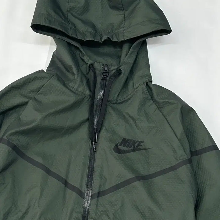 [BUNJANG] Nike Gorpcore Matcha Y2K Slim Printing Windbreaker Jacket / 일본 나이키 고프코어 말차 Y2K 슬림 프린팅 바람막이 후드 자켓