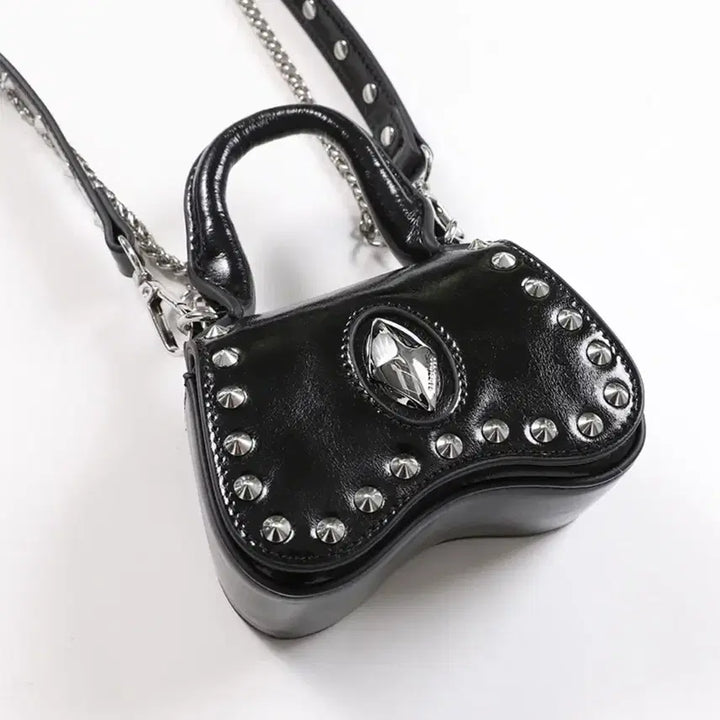 [BUNJANG] Badblood Ellipse Symbol Cranky Mini Nut Bag Onyx / 배드블러드 엘립스 심볼 크랭키 미니 너트백 오닉스