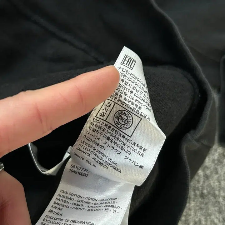 [BUNJANG] Levi's Camo Box Logo Hoodie / 리바이스 카모 박스로고 후드티