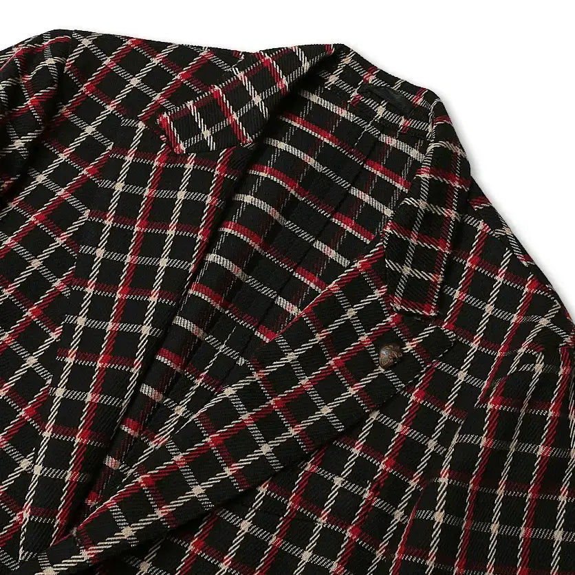 [BUNJANG] Gabriele Pasini Vintage Black Check Jacket / 가브리엘 파시니 [Gabriele Pasini] 빈티지 블랙 체크 자켓