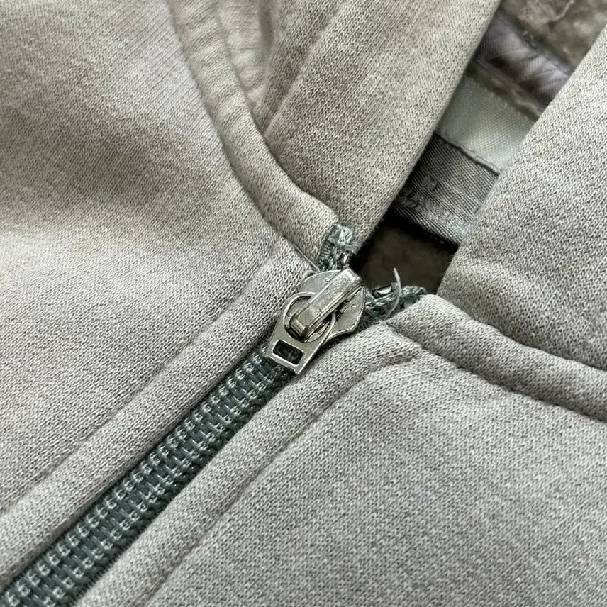 [BUNJANG] Nike Vintage Patch Logo Hoodie Zip-up / 나이키 빈티지 패치로고 후드집업