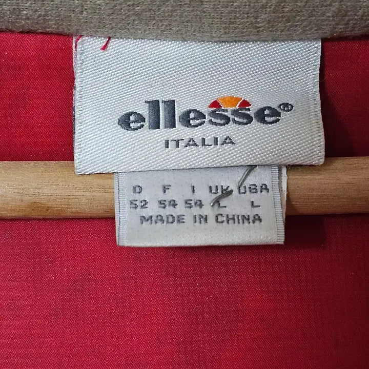 [BUNJANG] ELLE Red Down Padded Jacket (Size L) / 엘레쎄 강렬한 레드 오리털 다운 패딩 (100/L)색상: 레드 사이