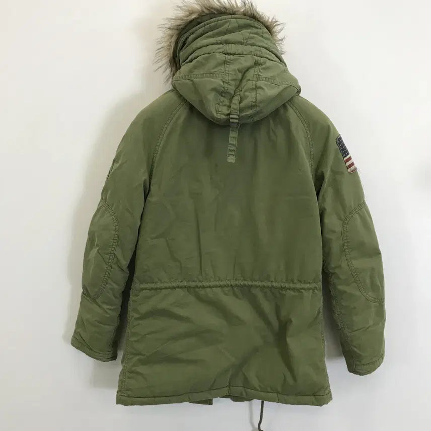 [BUNJANG] Denim & Supply N3B Duck Down Jacket / 데님앤서플라이 N3B 덕다운 성조기 파카 [XS]