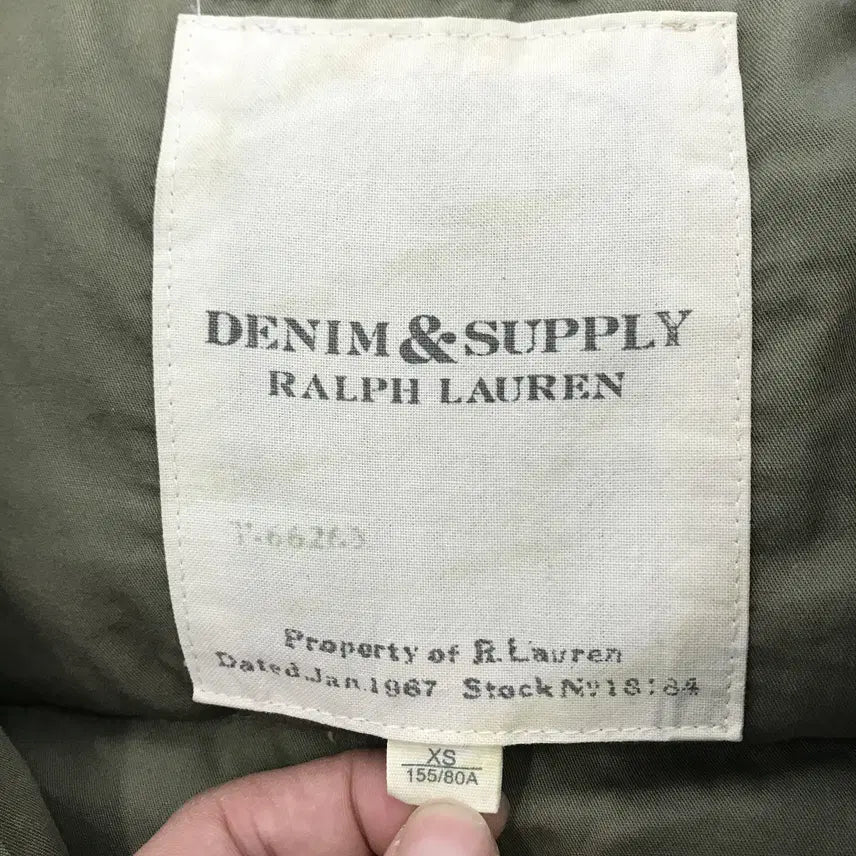 [BUNJANG] Denim & Supply N3B Duck Down Jacket / 데님앤서플라이 N3B 덕다운 성조기 파카 [XS]