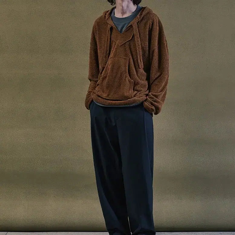 [BUNJANG] Hoodie Brown Brick L / 후드 브라운 브릭L