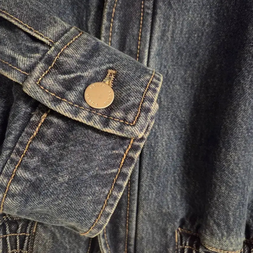 [BUNJANG] Solid Homme 25SS Mid-Wash Denim Jacket / 솔리드옴므 25SS 집업 중청 워싱 데님 자켓 48