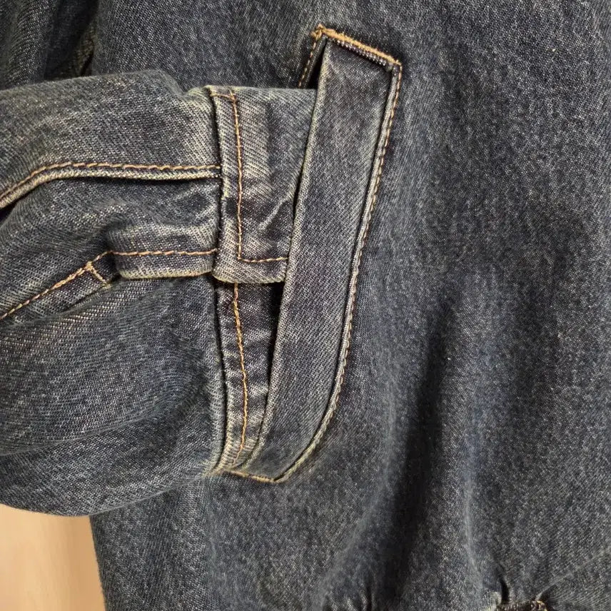 [BUNJANG] Solid Homme 25SS Mid-Wash Denim Jacket / 솔리드옴므 25SS 집업 중청 워싱 데님 자켓 48