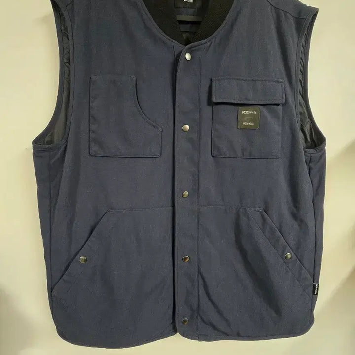 [BUNJANG] K2 Safety Navy Padded Vest / K2 Safety 작업조끼 2XL (110)