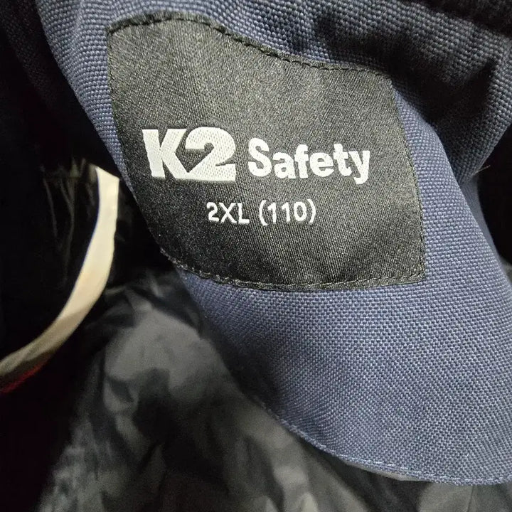 [BUNJANG] K2 Safety Navy Padded Vest / K2 Safety 작업조끼 2XL (110)