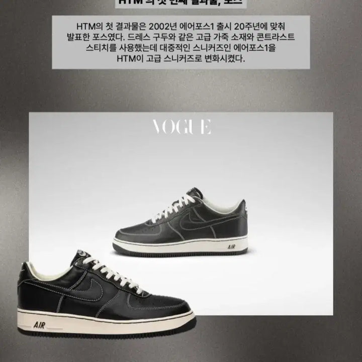 [BUNJANG] HTM Air Force 1 Sneakers / HTM 에어포스1