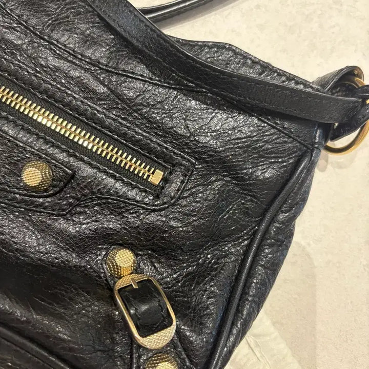 [BUNJANG] Balenciaga Giant Hip Crossbody Bag Black / (정품)발렌시아가 자이언트 힙 클로스백 블랙